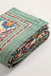 Nature's Lulubaby Organik Pamuk El Yapımı Yatak Örtüsü - uniqlooms.com